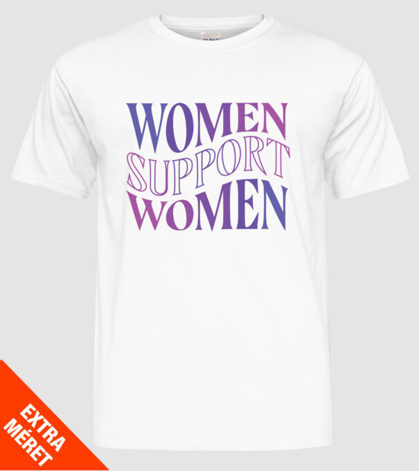 Women Support Women Ziua Femeilor model alb pe tricou