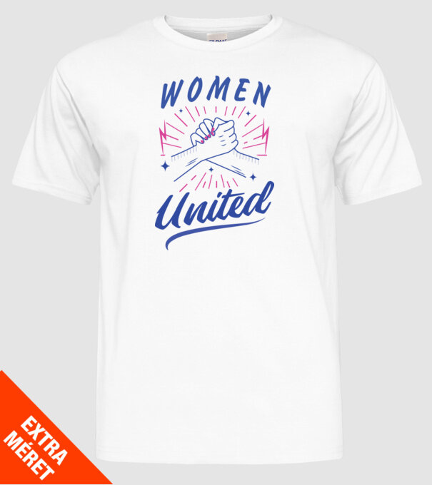 Women United tricou Ziua Femeii model alb pe tricou