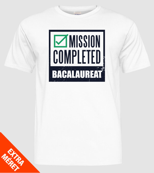 bacalaureat model alb pe tricou