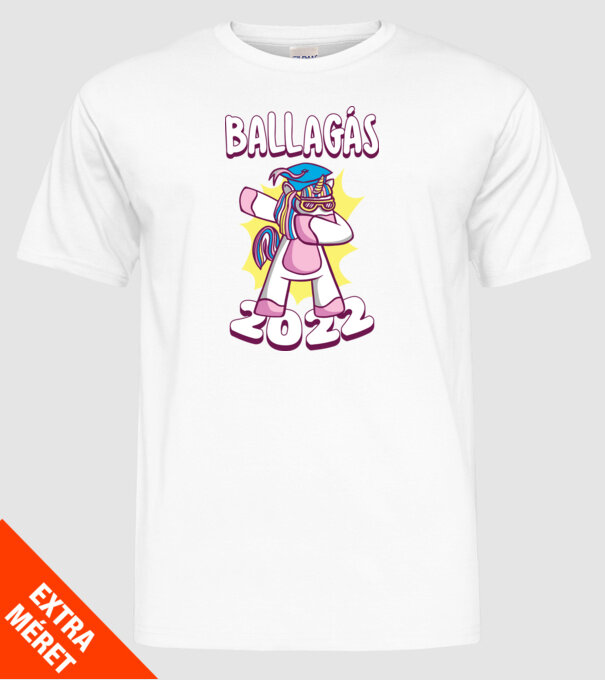 Inorog Bacalaureat model alb pe tricou