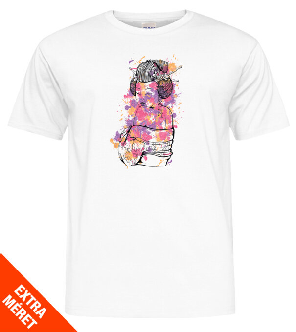  model  pe tricou
