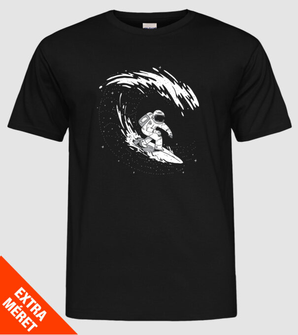 Astronaut Surf amuzant tricou amuzant astronaut model negru pe tricou