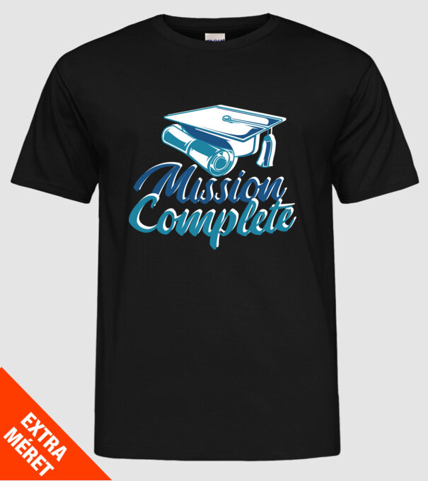 Absolvire cu succes model negru pe tricou