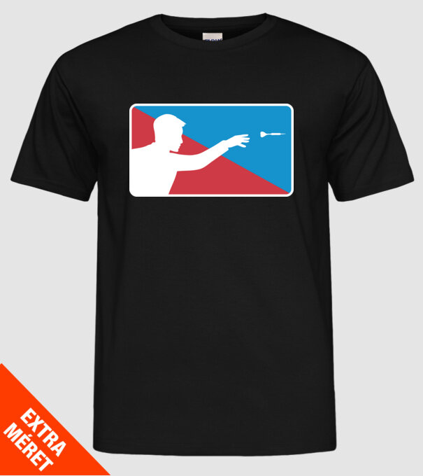 Darts MLB model negru pe tricou