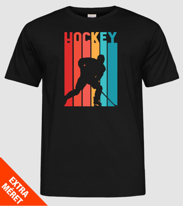 Hochei Retro model negru pe tricou