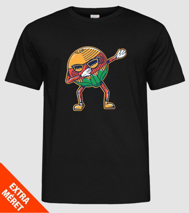 Dubă DAB cărți de joc maghiare model negru pe tricou