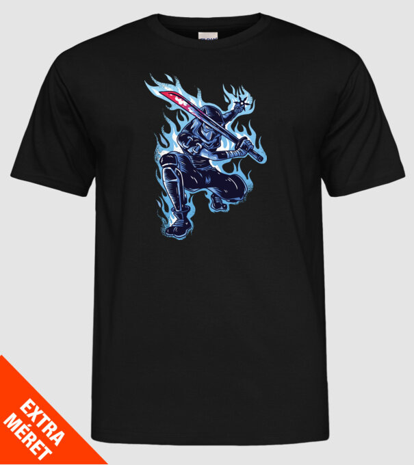 Ninja Sub Zero model negru pe tricou