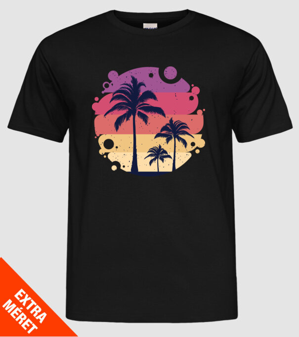 Retro Vara model negru pe tricou
