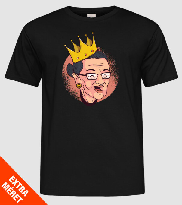 Ruth Bader Ginsburg model negru pe tricou