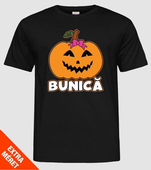 bunică model negru pe tricou