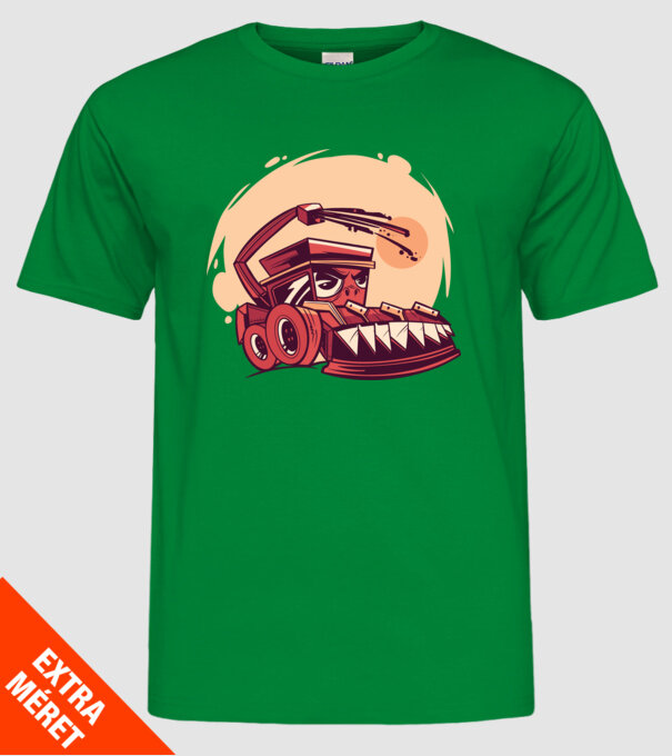 Secerătoare model verde pe tricou
