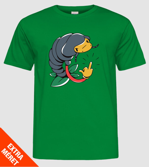 Izopodă model verde pe tricou