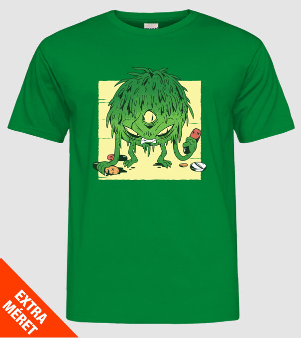 Coronavirus Monstru model verde pe tricou