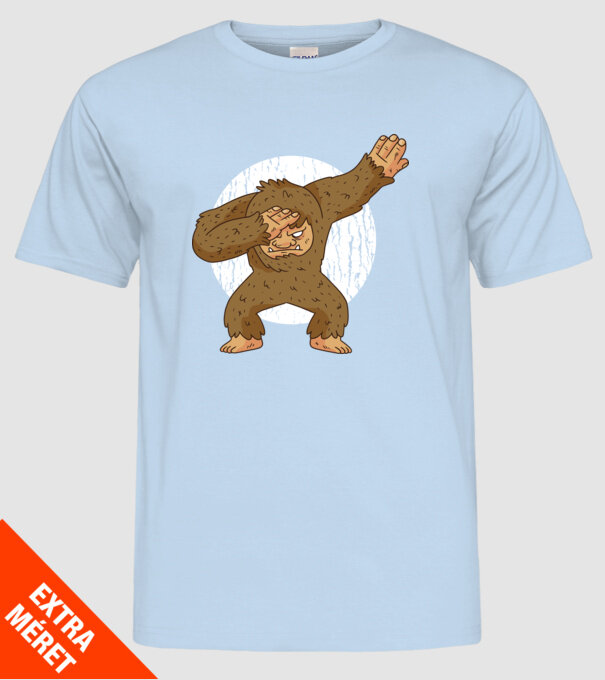 Jeti DAB model albastru deschis pe tricou