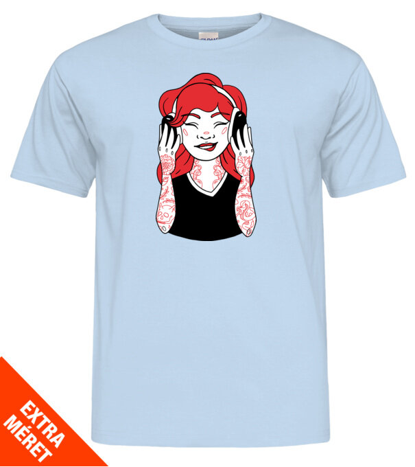  model  pe tricou