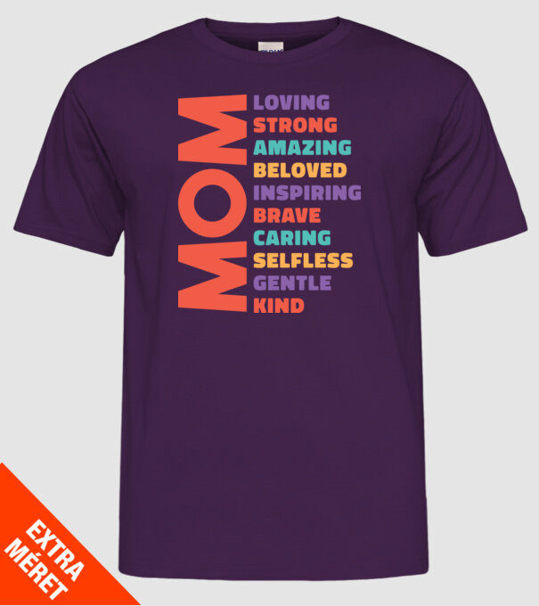 Caracteristici mamă model mov pe tricou