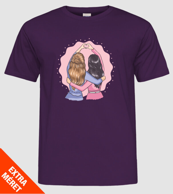Best Friends Forever - Cele mai bune prietene model mov pe tricou