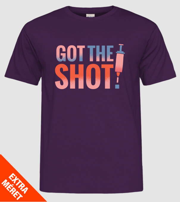 Am fost vaccinat model mov pe tricou