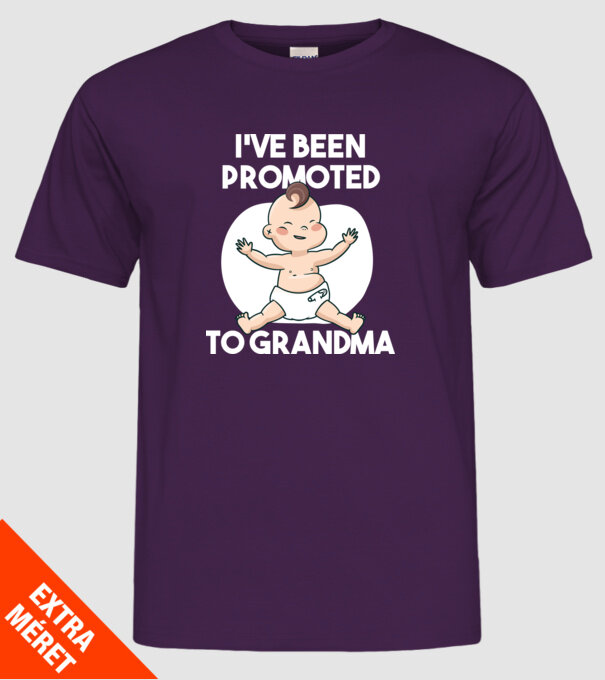 Am devenit bunică model mov pe tricou