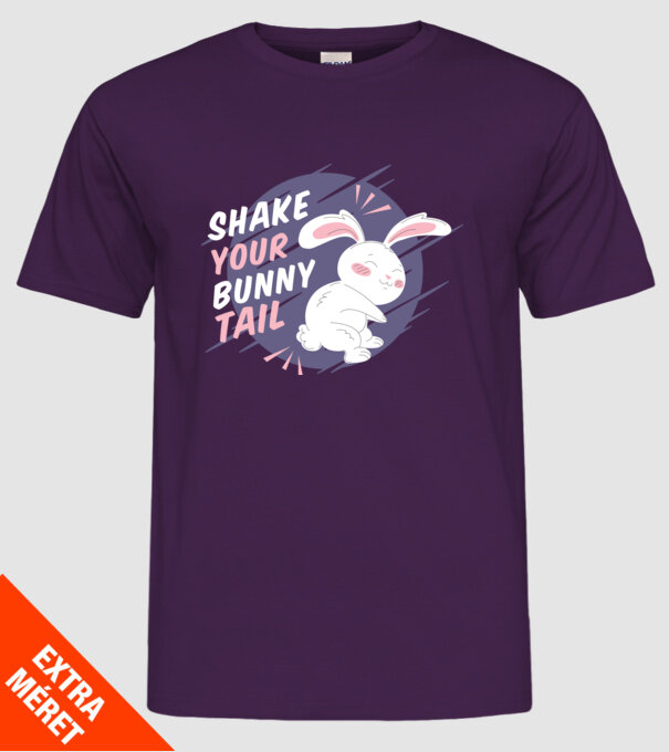 Shake your bunny tail model mov pe tricou
