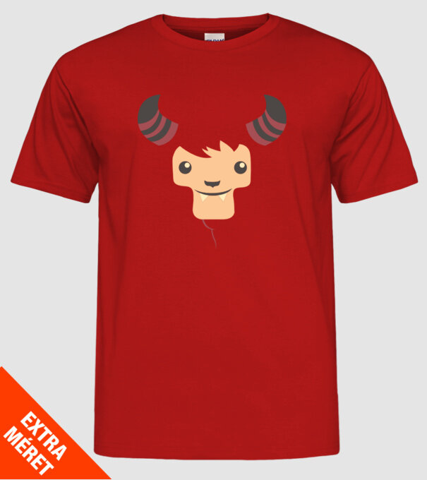 Goat Halloween model roșu pe tricou