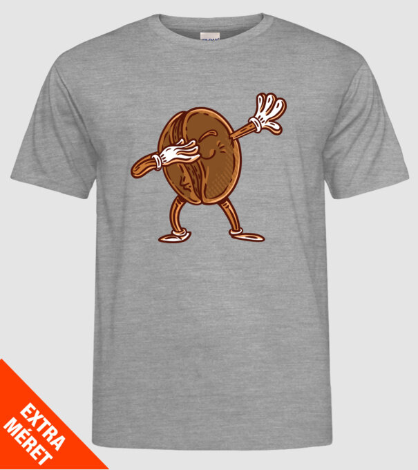 Cafea DAB model gri pe tricou