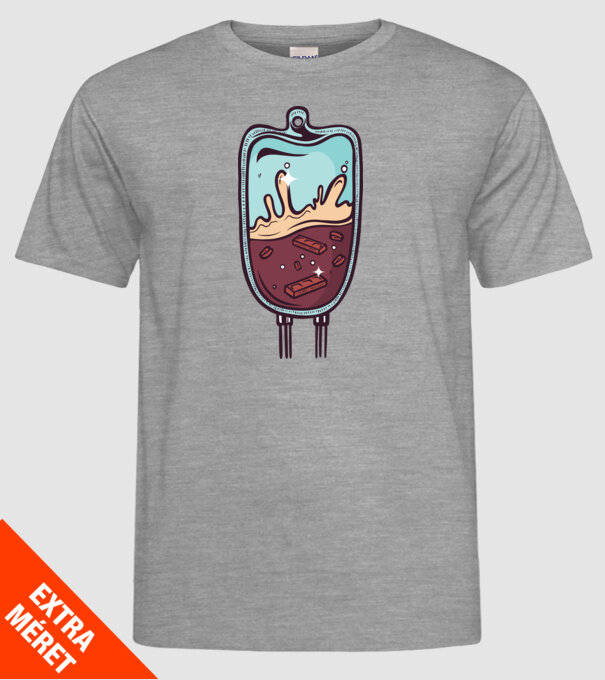 Porter Infuzie model gri pe tricou