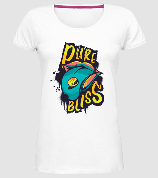 Tabletă drog model alb pe tricou
