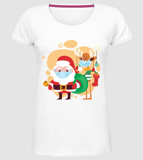 model alb pe tricou