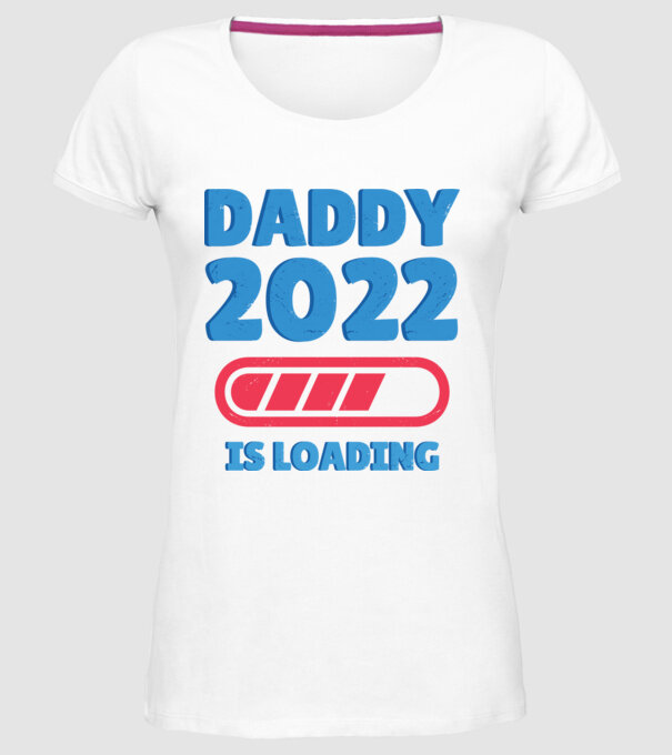 Tată 2022 ss model alb pe tricou