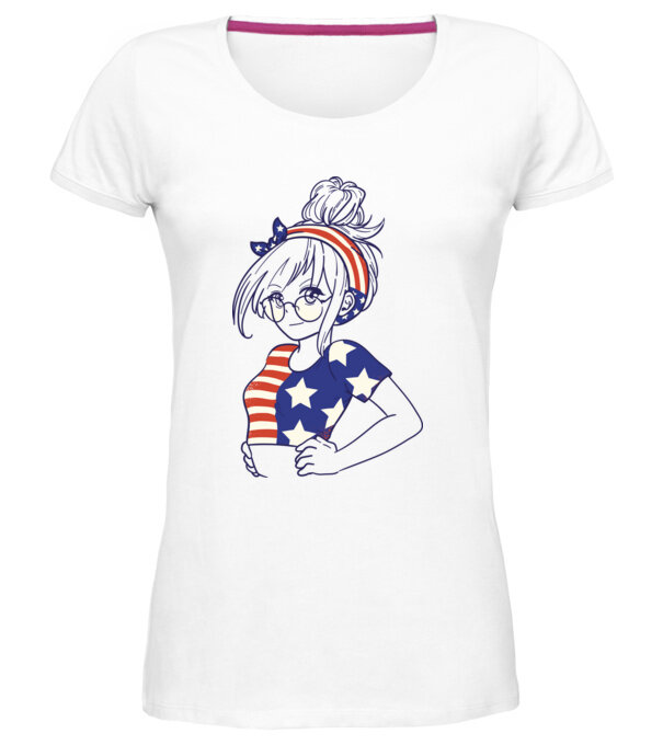  model  pe tricou