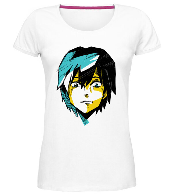  model  pe tricou