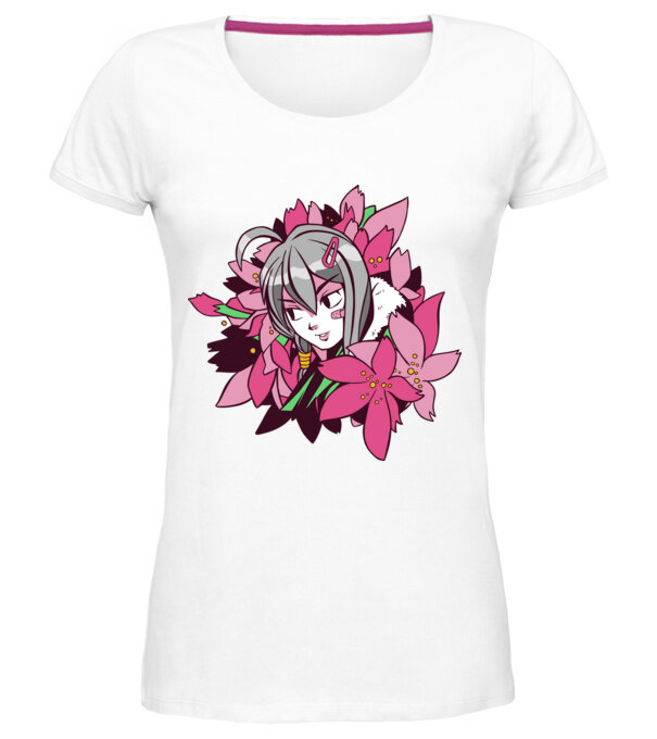  model  pe tricou