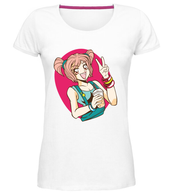  model  pe tricou