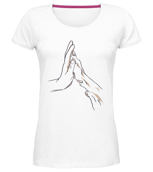  model  pe tricou