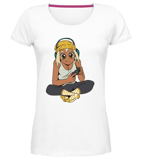  model  pe tricou