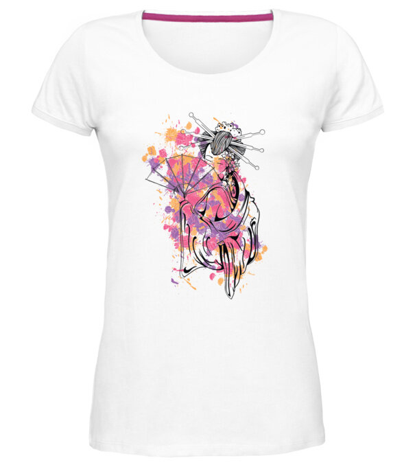  model  pe tricou