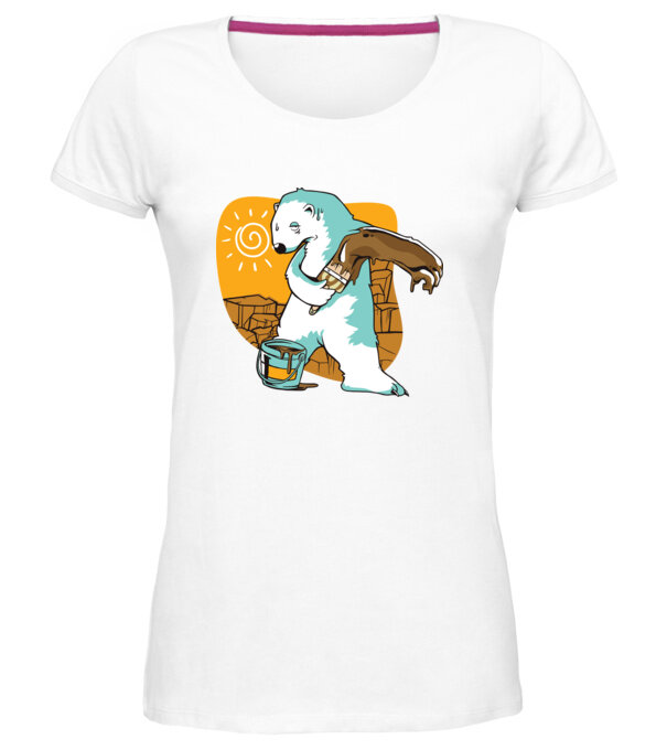  model  pe tricou
