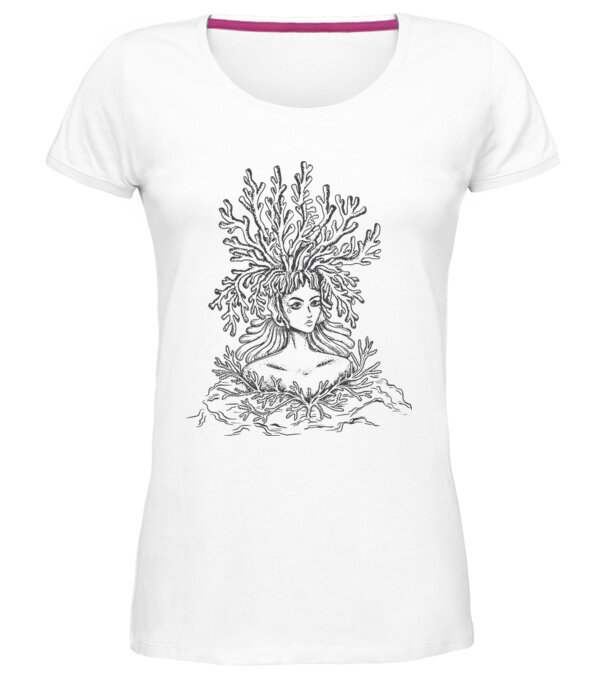  model  pe tricou