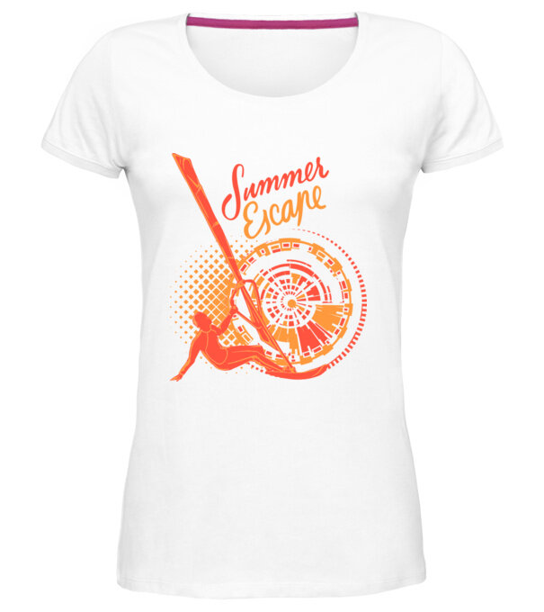  model  pe tricou