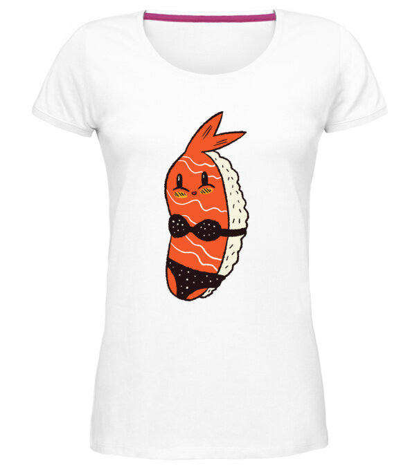  model  pe tricou