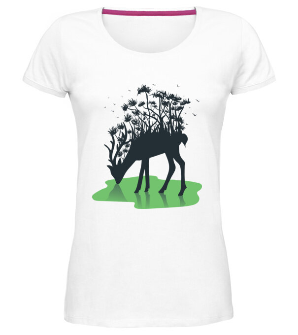  model  pe tricou