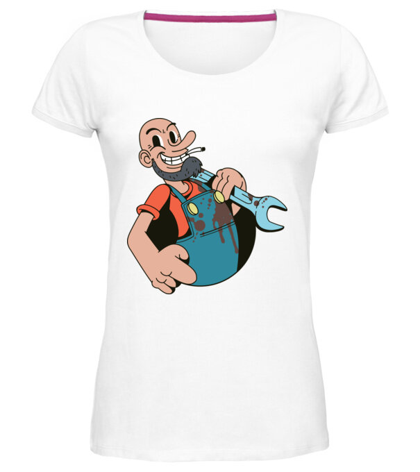  model  pe tricou