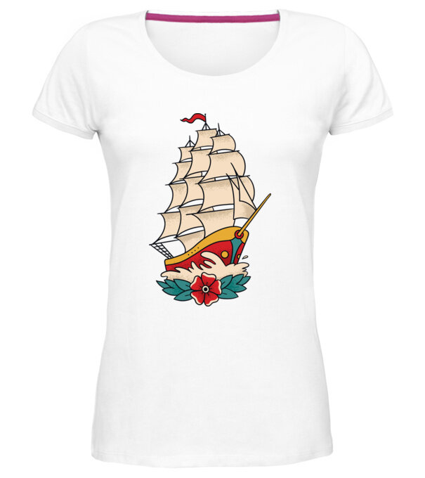  model  pe tricou