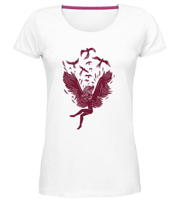  model  pe tricou