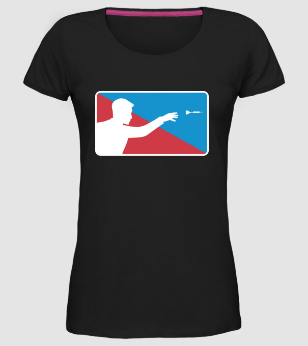 Darts MLB model negru pe tricou
