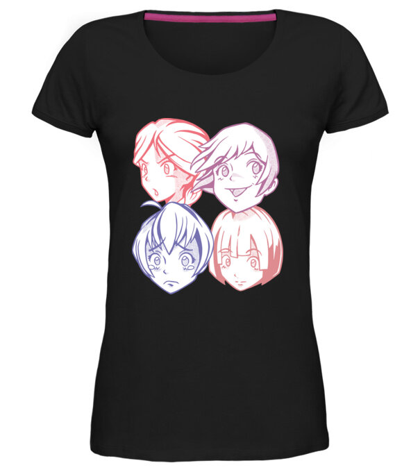 model  pe tricou