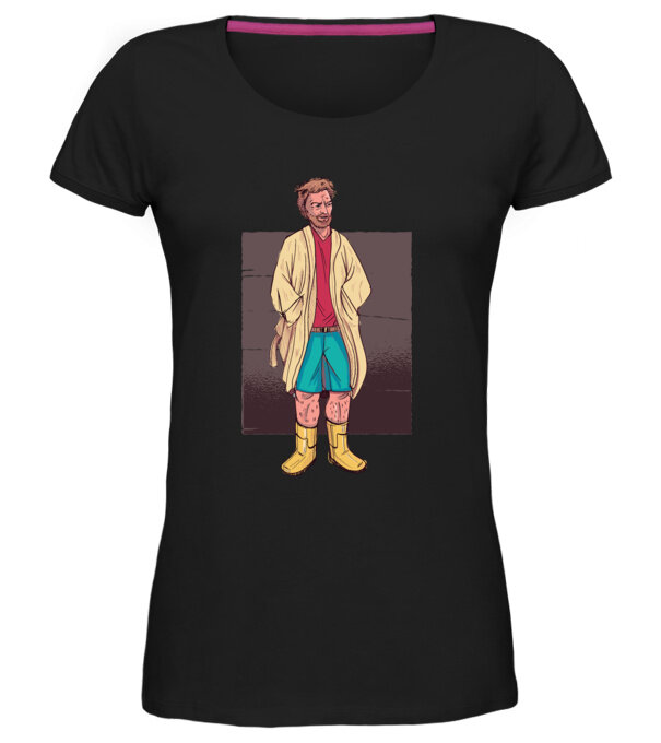  model  pe tricou