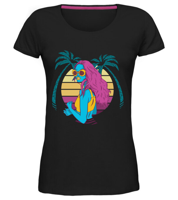  model  pe tricou