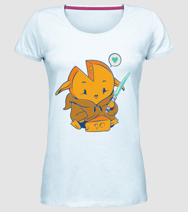 Baby Gouda model albastru deschis pe tricou